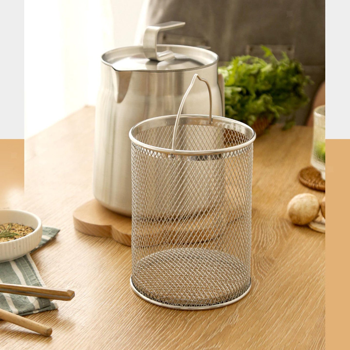 Evermire™ Two in One Oil Filtration Frying Pot